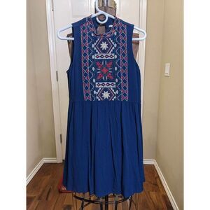 🌈5/25 Boho Embroidered Sundress!